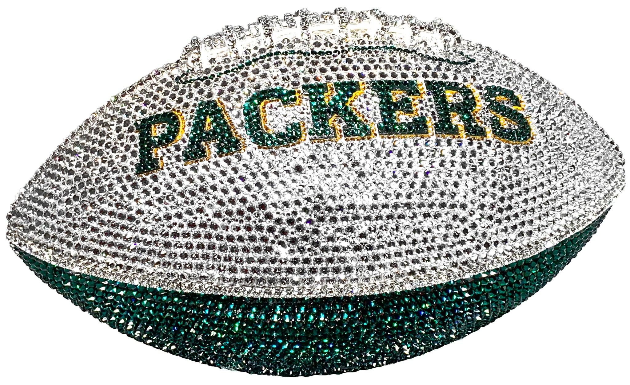 Green Bay Packers Crystal Football