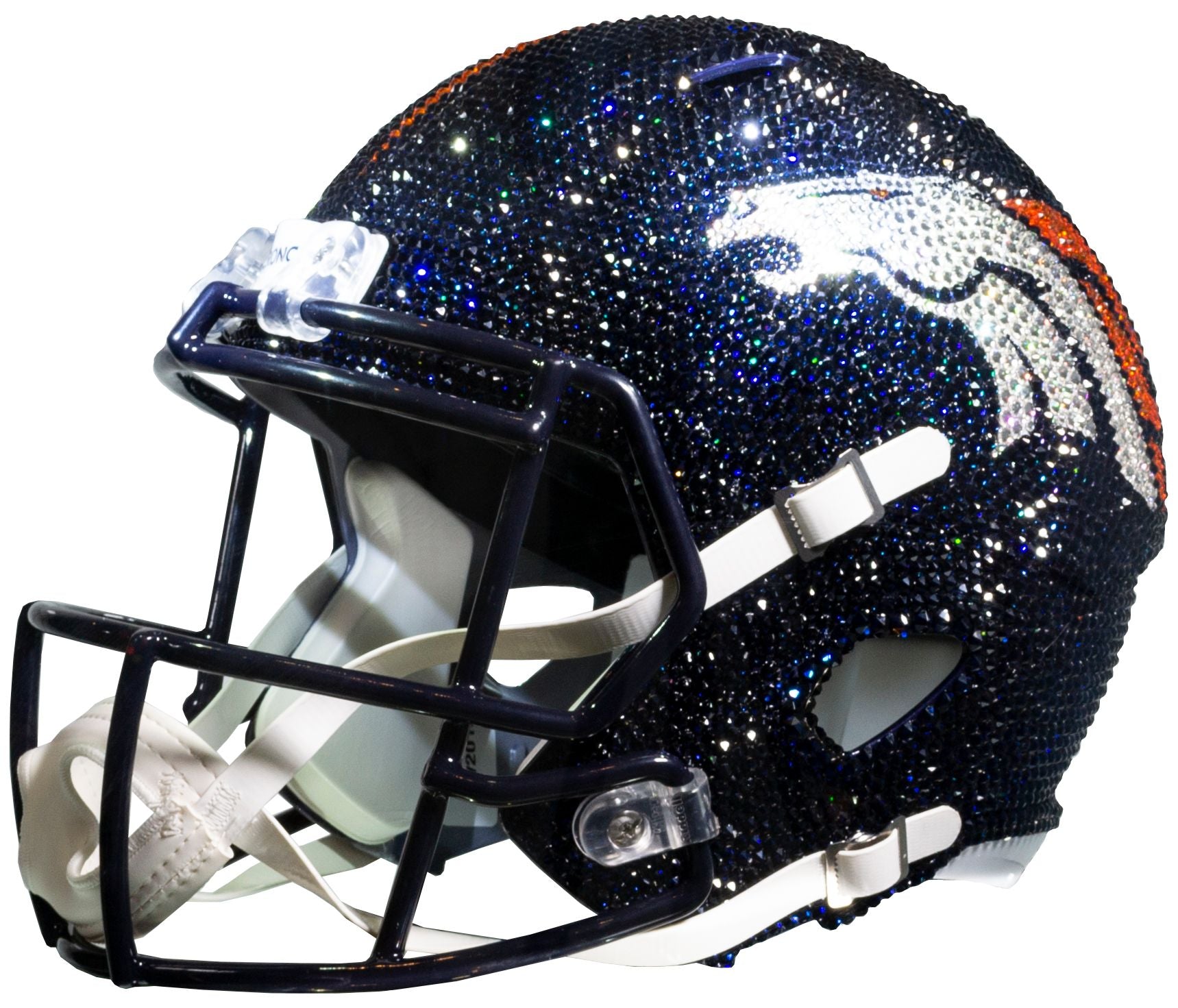 Denver Broncos Crystal Helmet