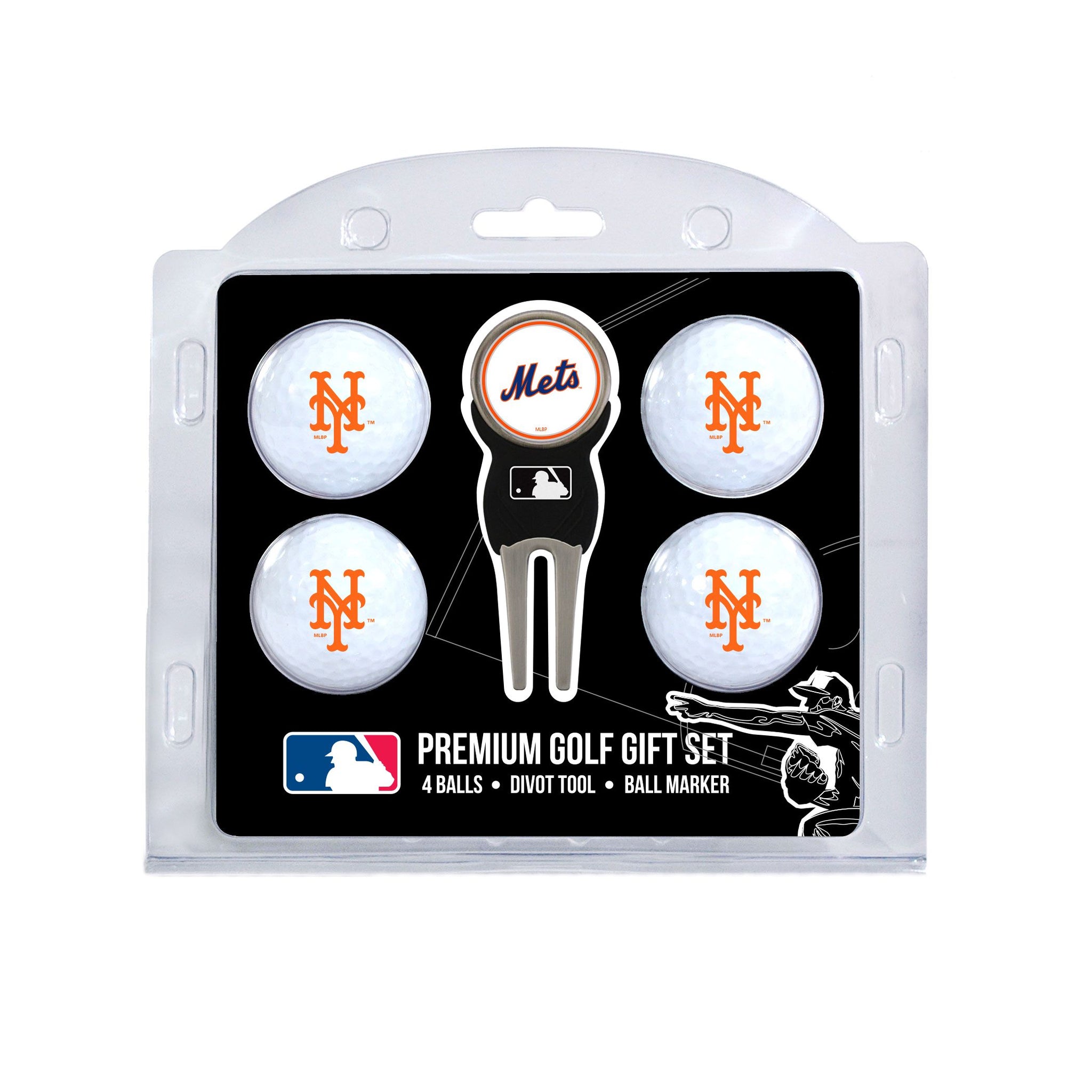 NEW YORK METS 4 BALL GIFT SET