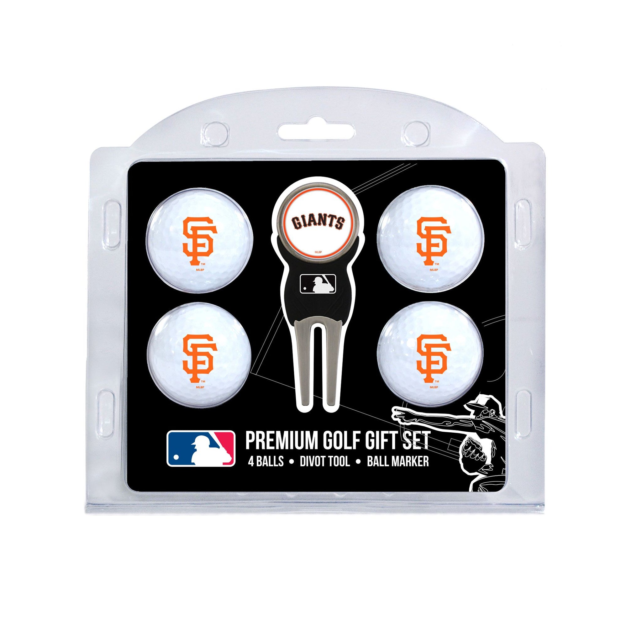 SAN FRAN GIANTS 4 BALL GIFT SET