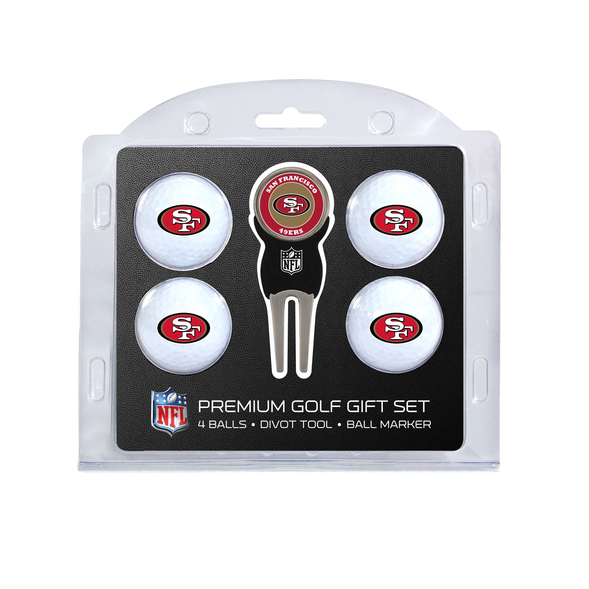 SAN FRANCISCO 49ERS 4 BALL GIFT SET