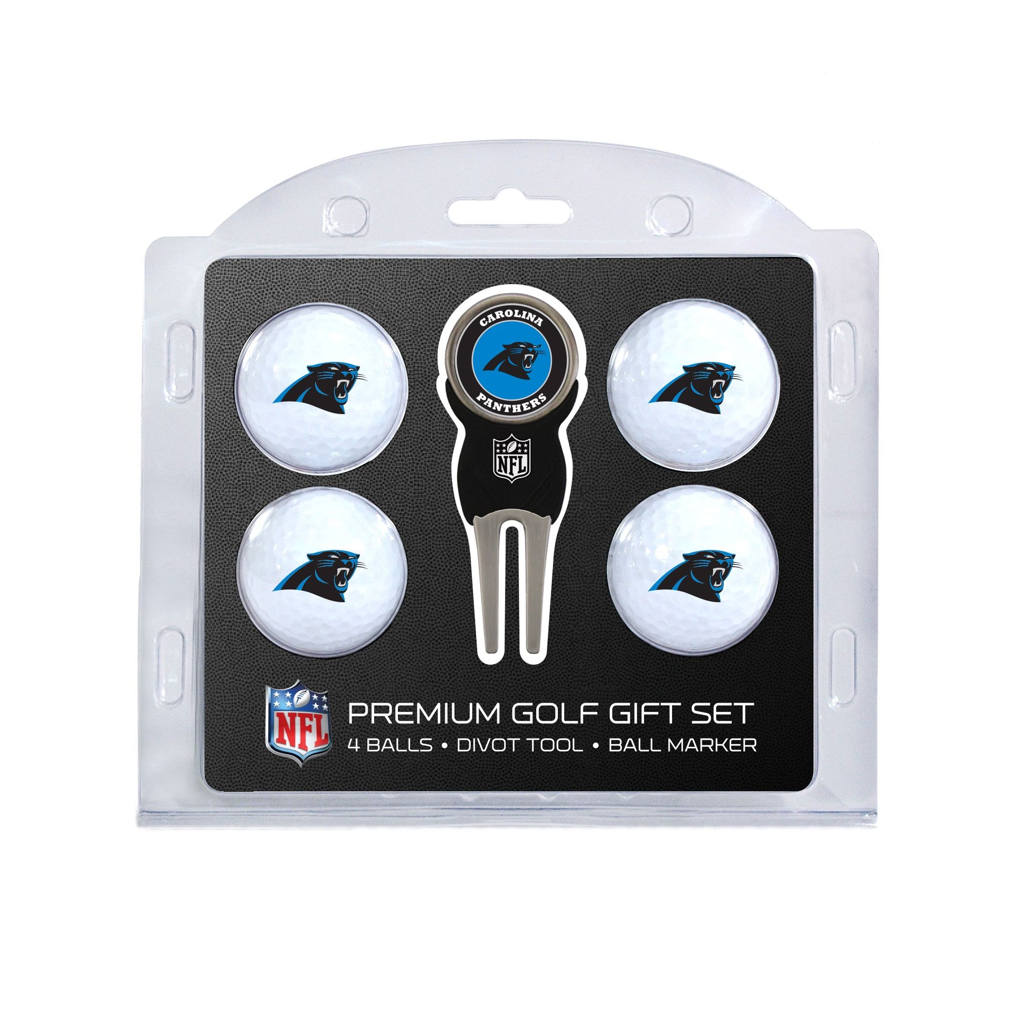 CAROLINA PANTHERS 4 BALL GIFT SET