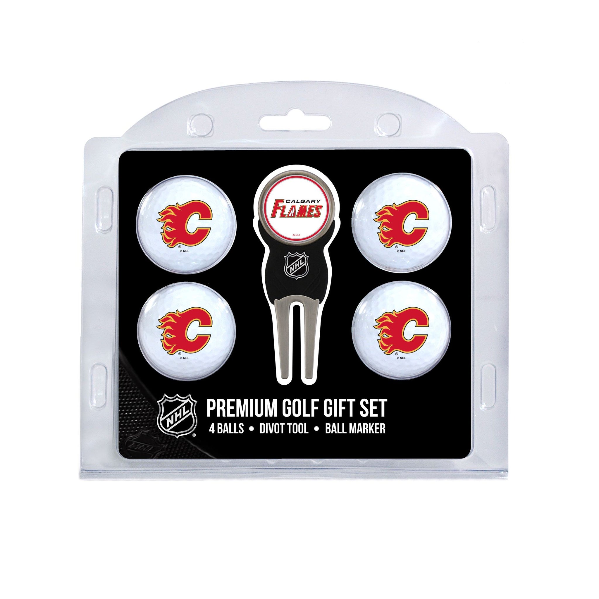 CALGARY FLAMES 4 BALL GIFT SET