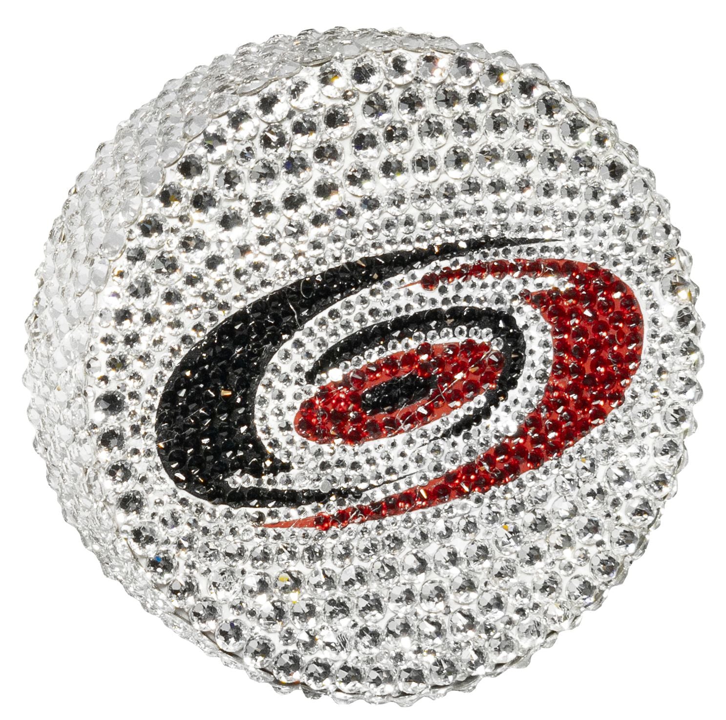 Carolina Hurricanes Crystal Hockey Puck