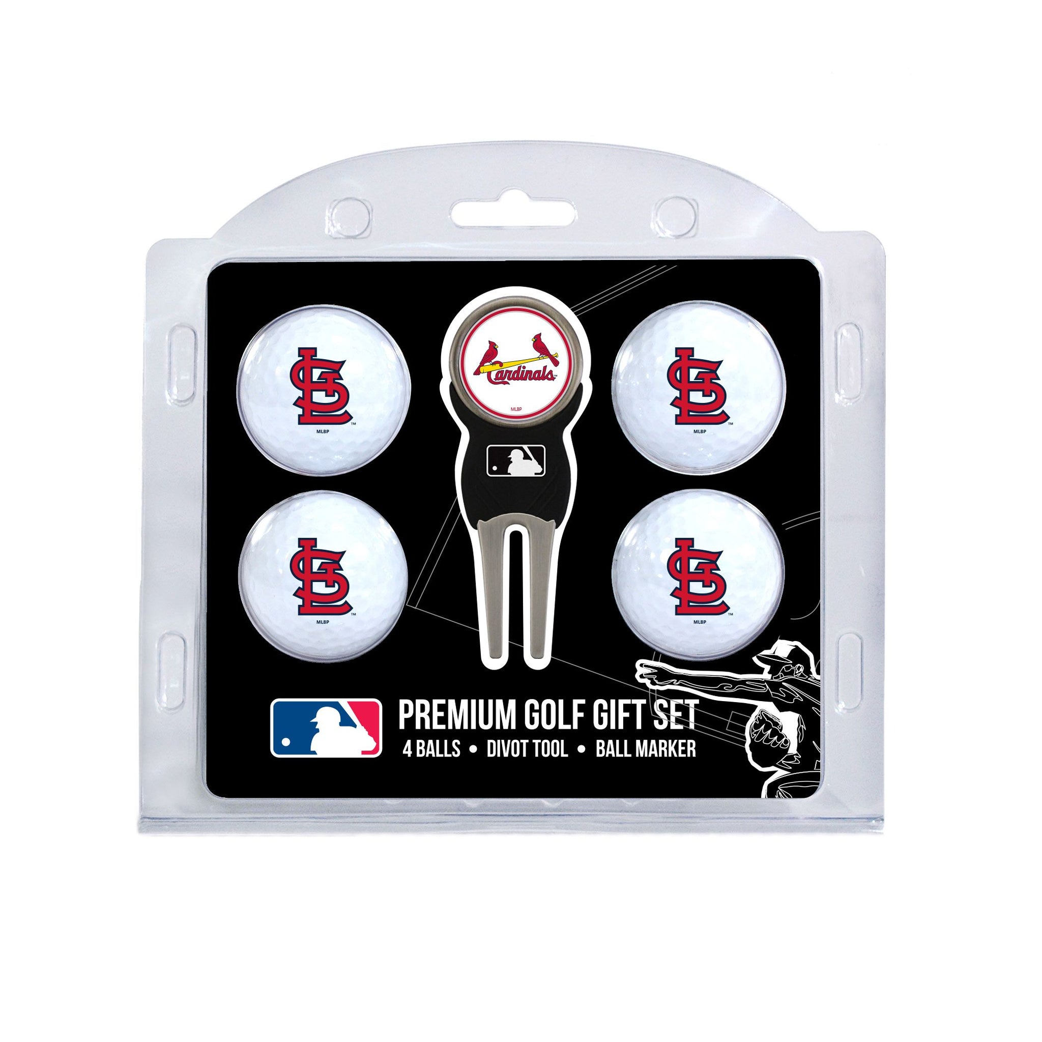 ST LOUIS CARDINALS 4 BALL GIFT SET