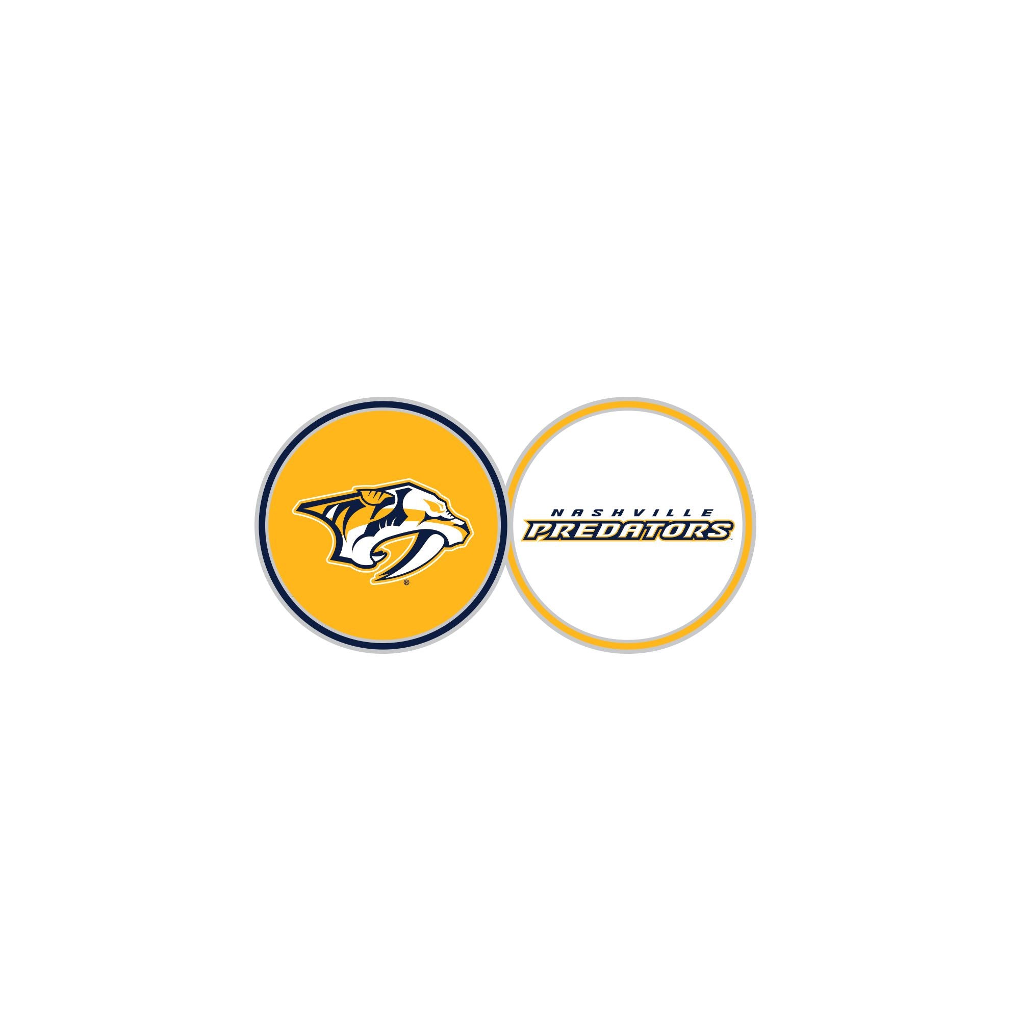 NASHVILLE PREDATORS DOUBLE SIDED BA