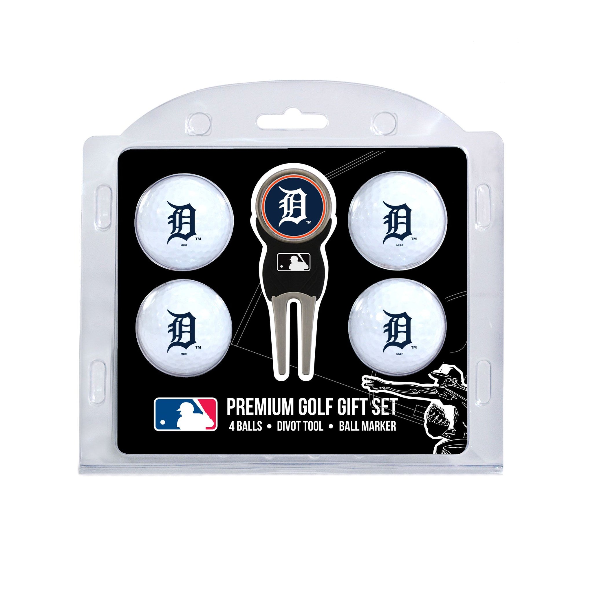 DETROIT TIGERS 4 BALL GIFT SET