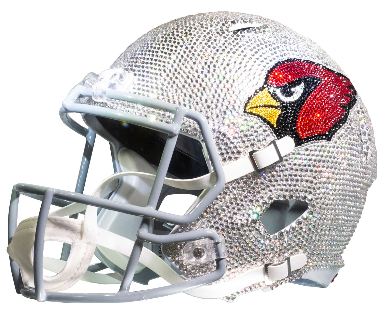 Arizona Cardinals Crystal Helmet