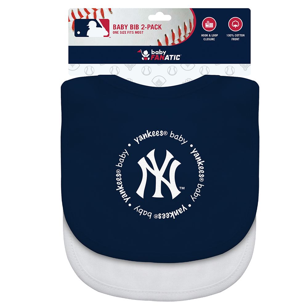 New York Yankees Baby Bibs 2-Pack