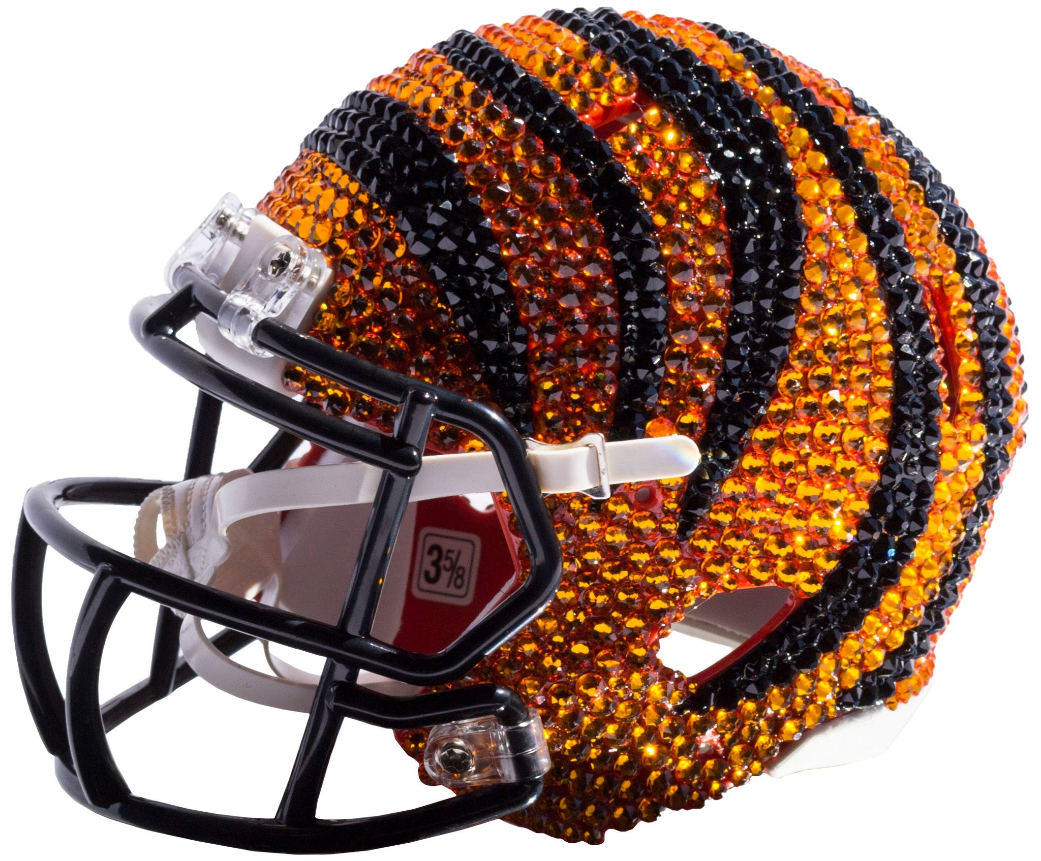 Cincinnati Bengals Crystal Mini Helmet