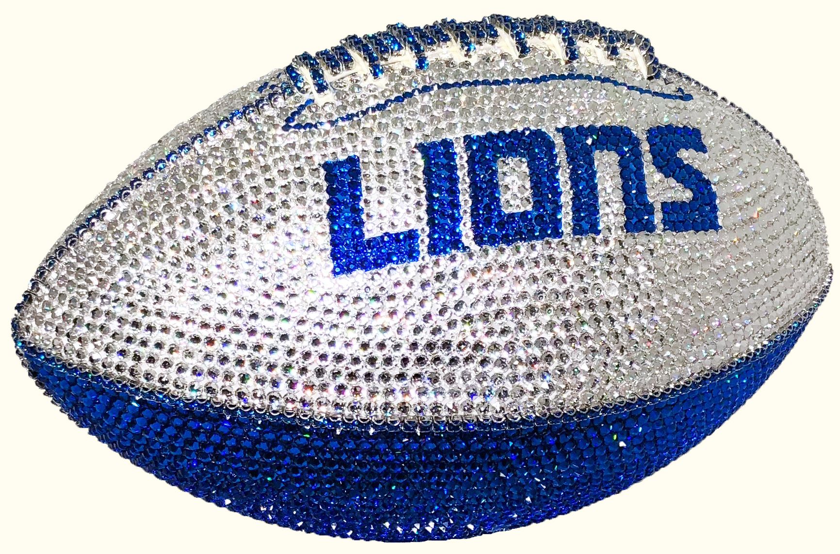 Detroit Lions Crystal Football