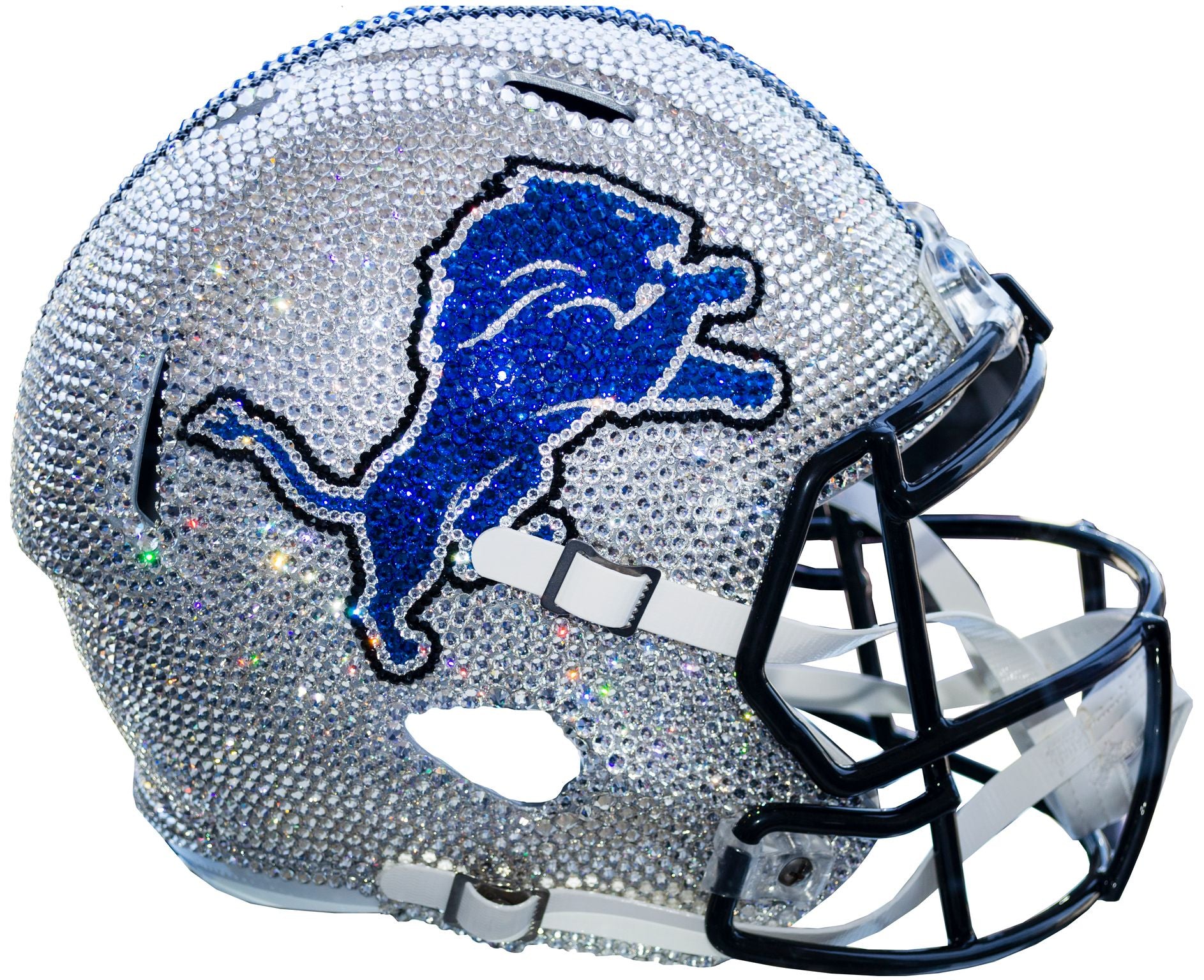 Detroit Lions Crystal Helmet