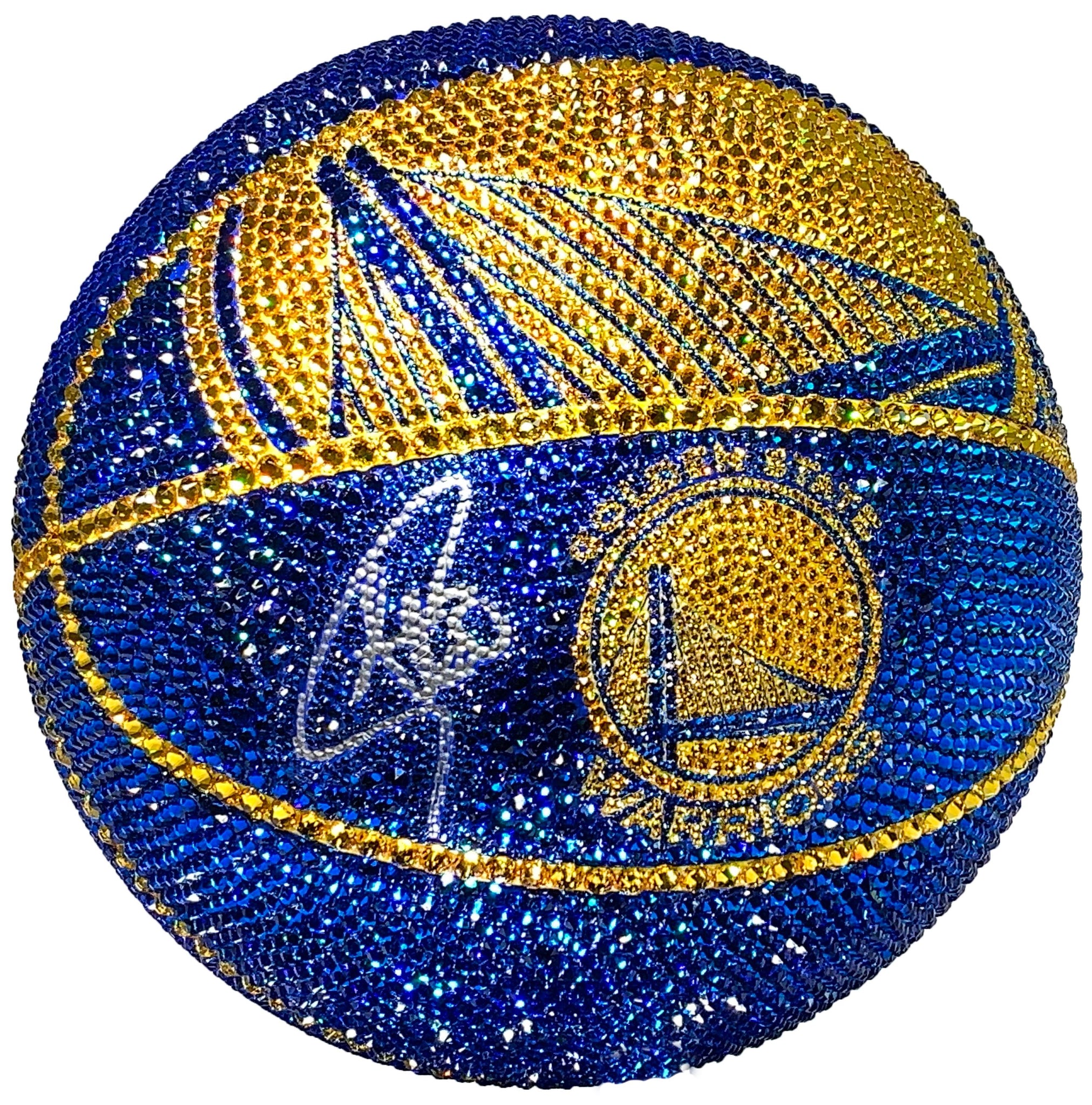 Golden State Warriors Crystal Basketball