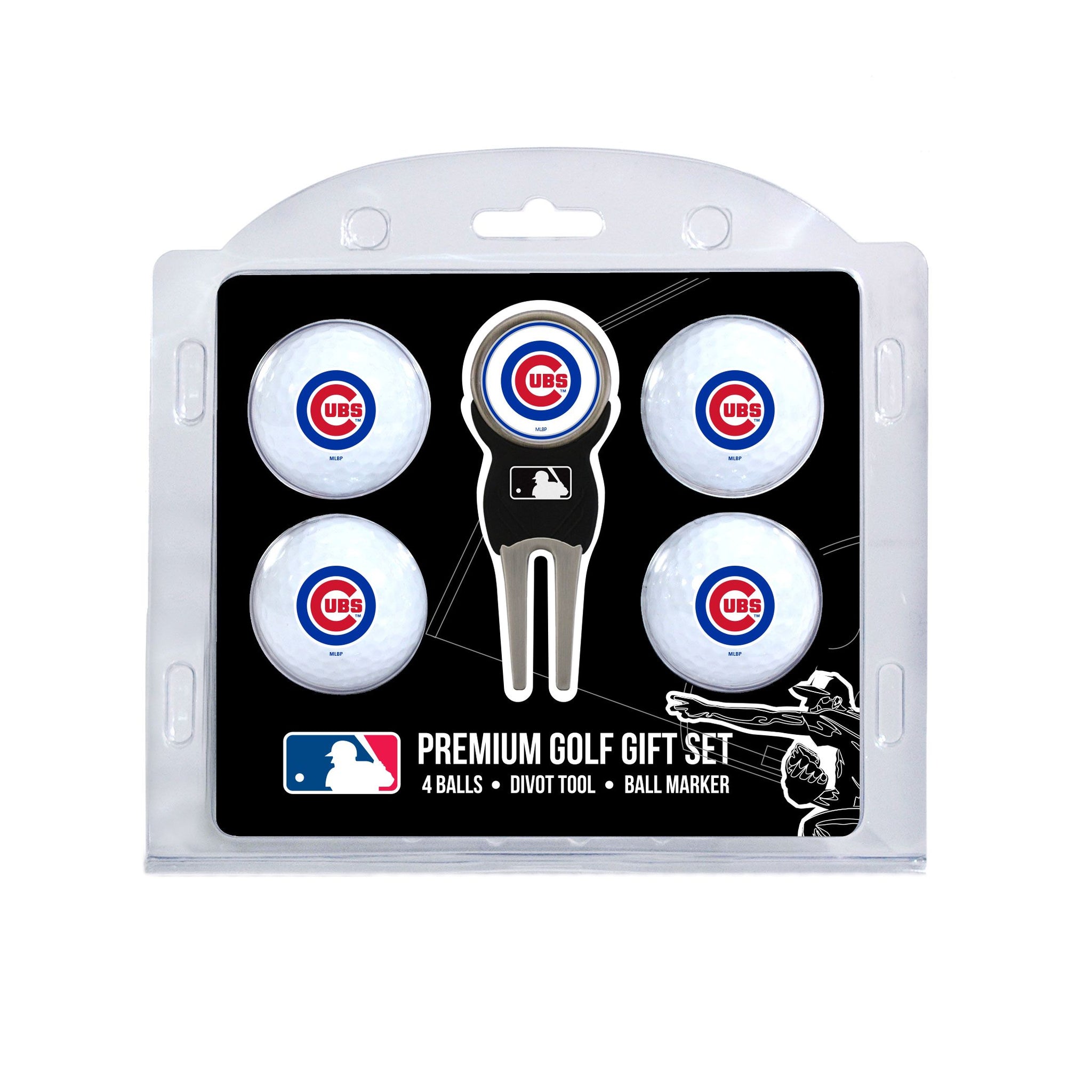 CHICAGO CUBS 4 BALL GIFT SET