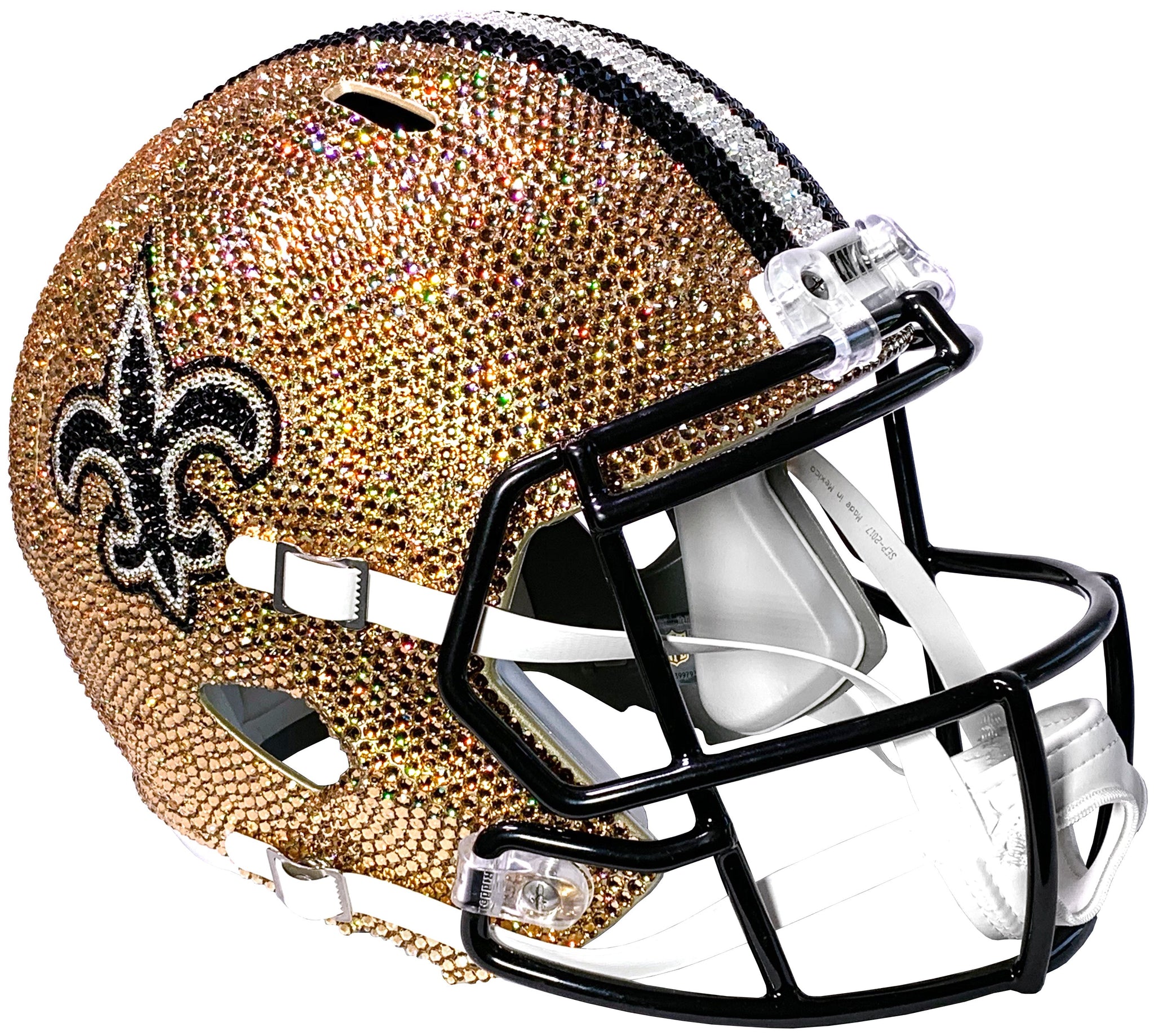 New Orleans Saints Crystal Helmet