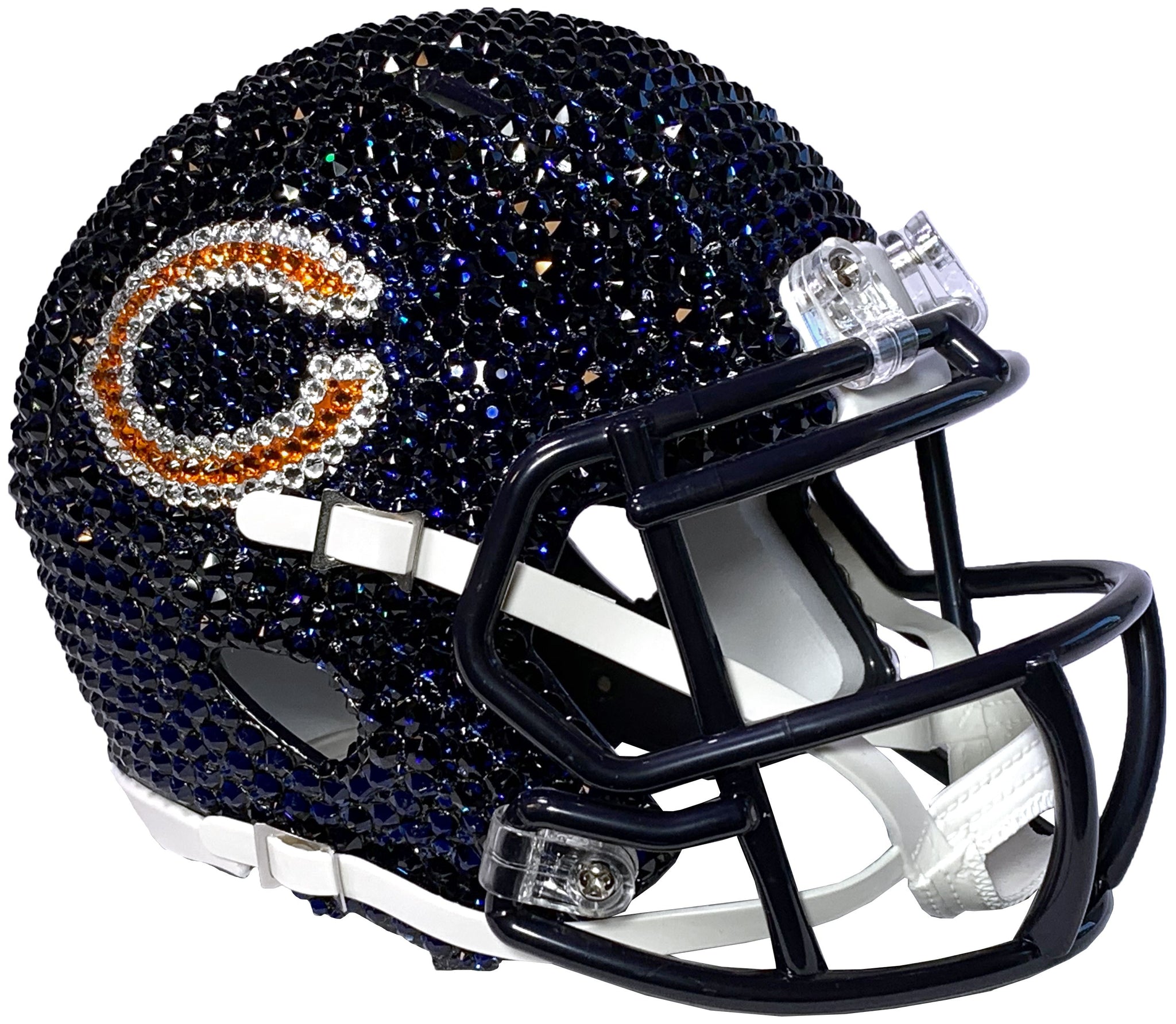 Chicago Bears Crystal Mini Helmet