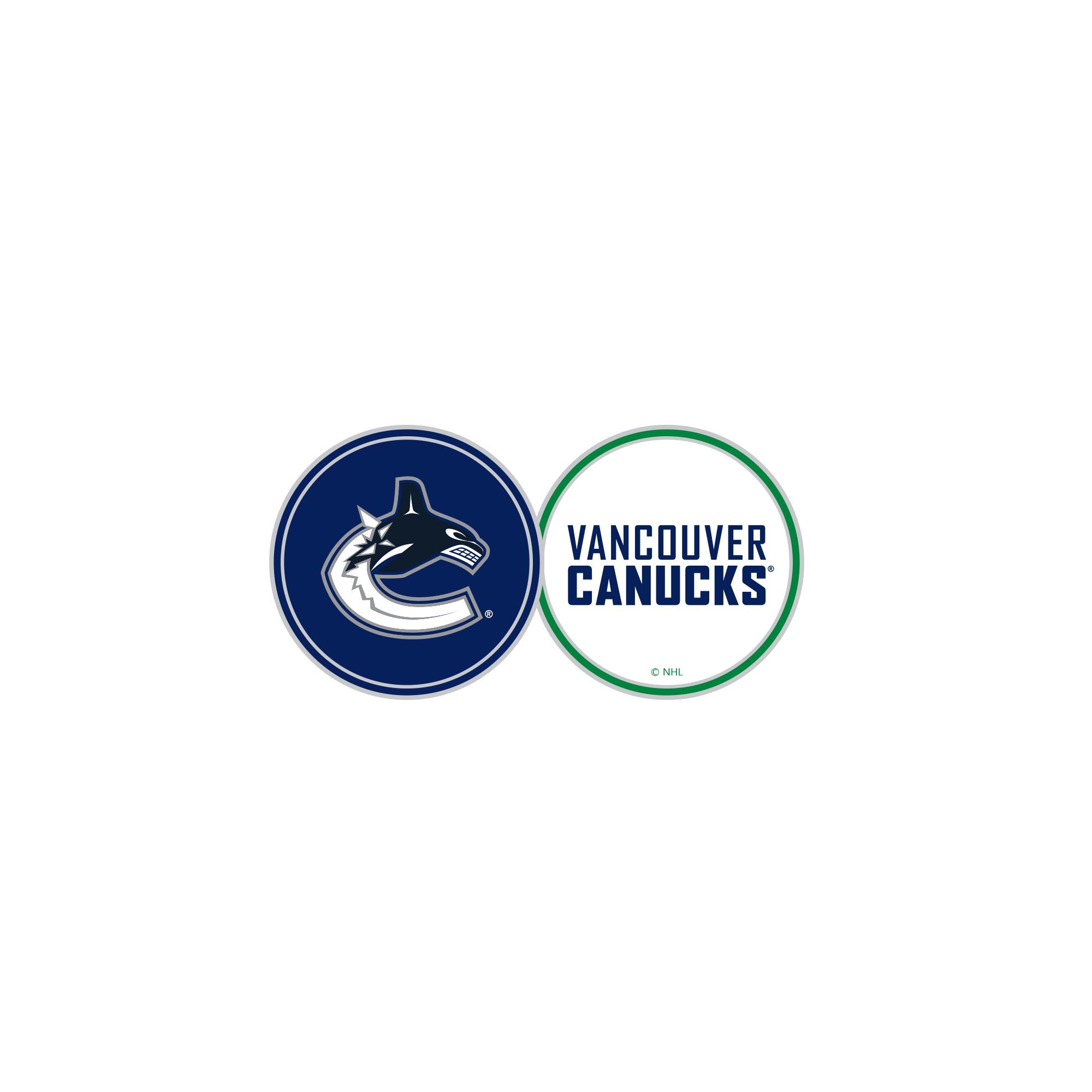 VANCOUVER CANUCKS DOUBLE SIDED BALL