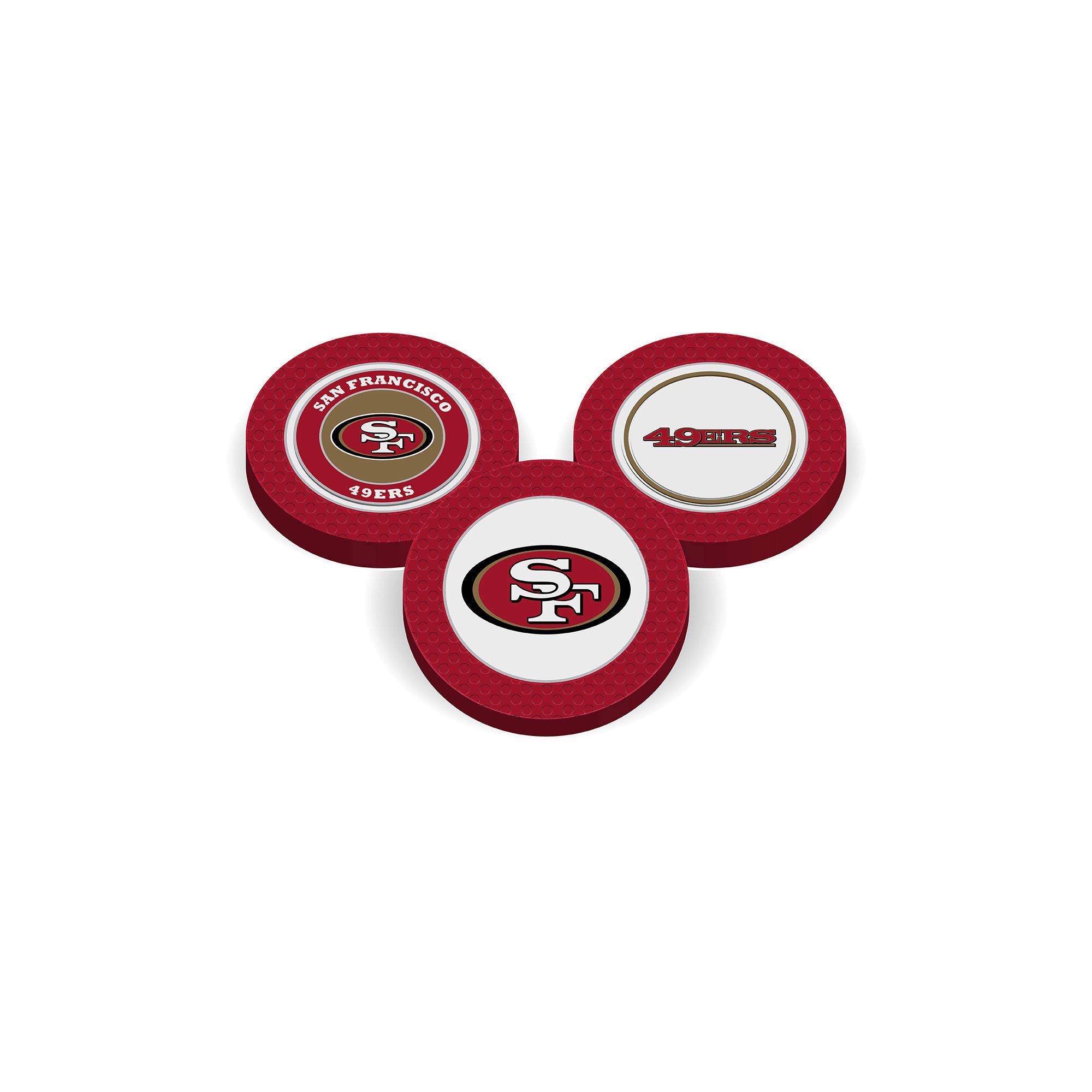 SAN FRANCISCO 49ERS BULK GOLF CHIP