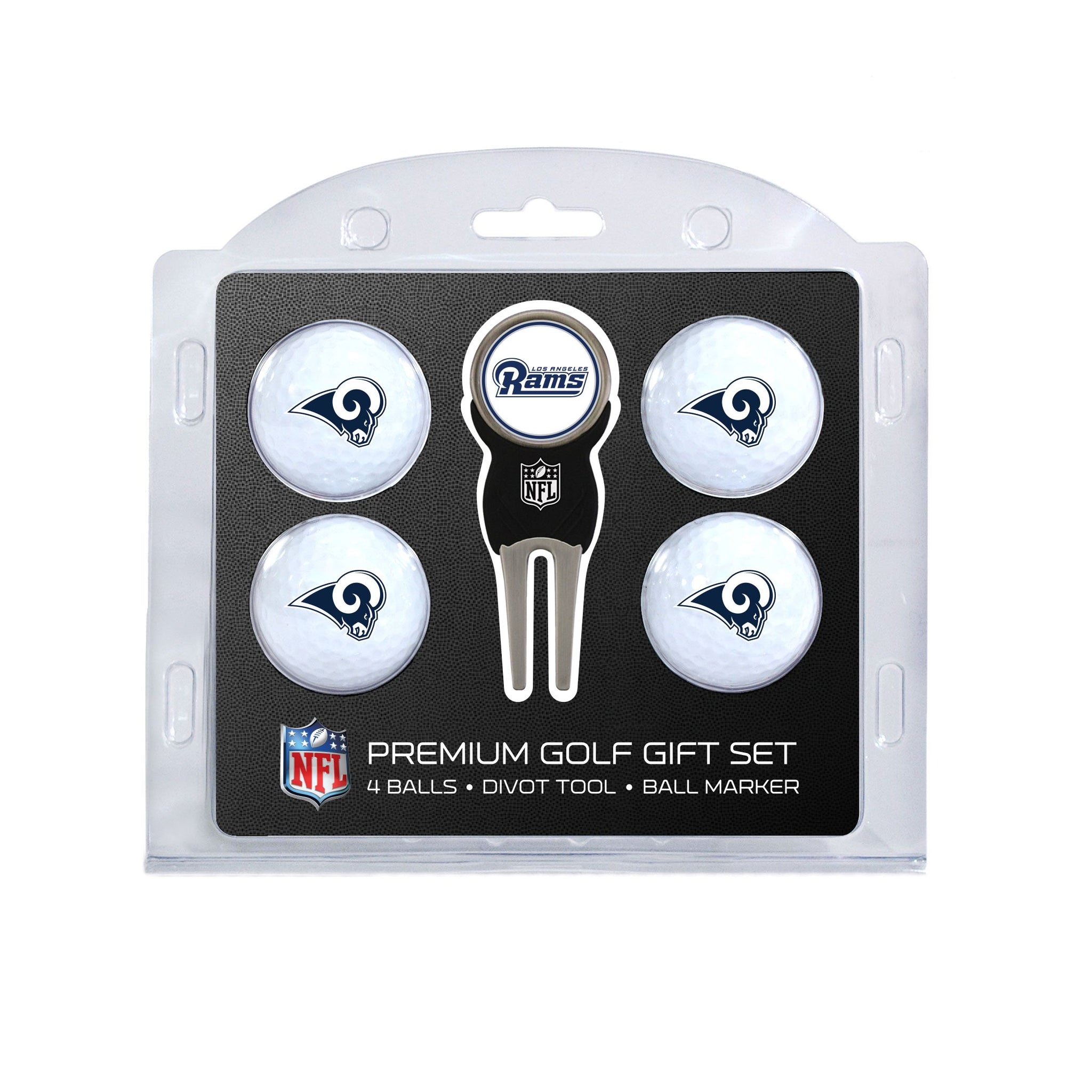 LOS ANGELES RAMS 4 BALL GIFT SET