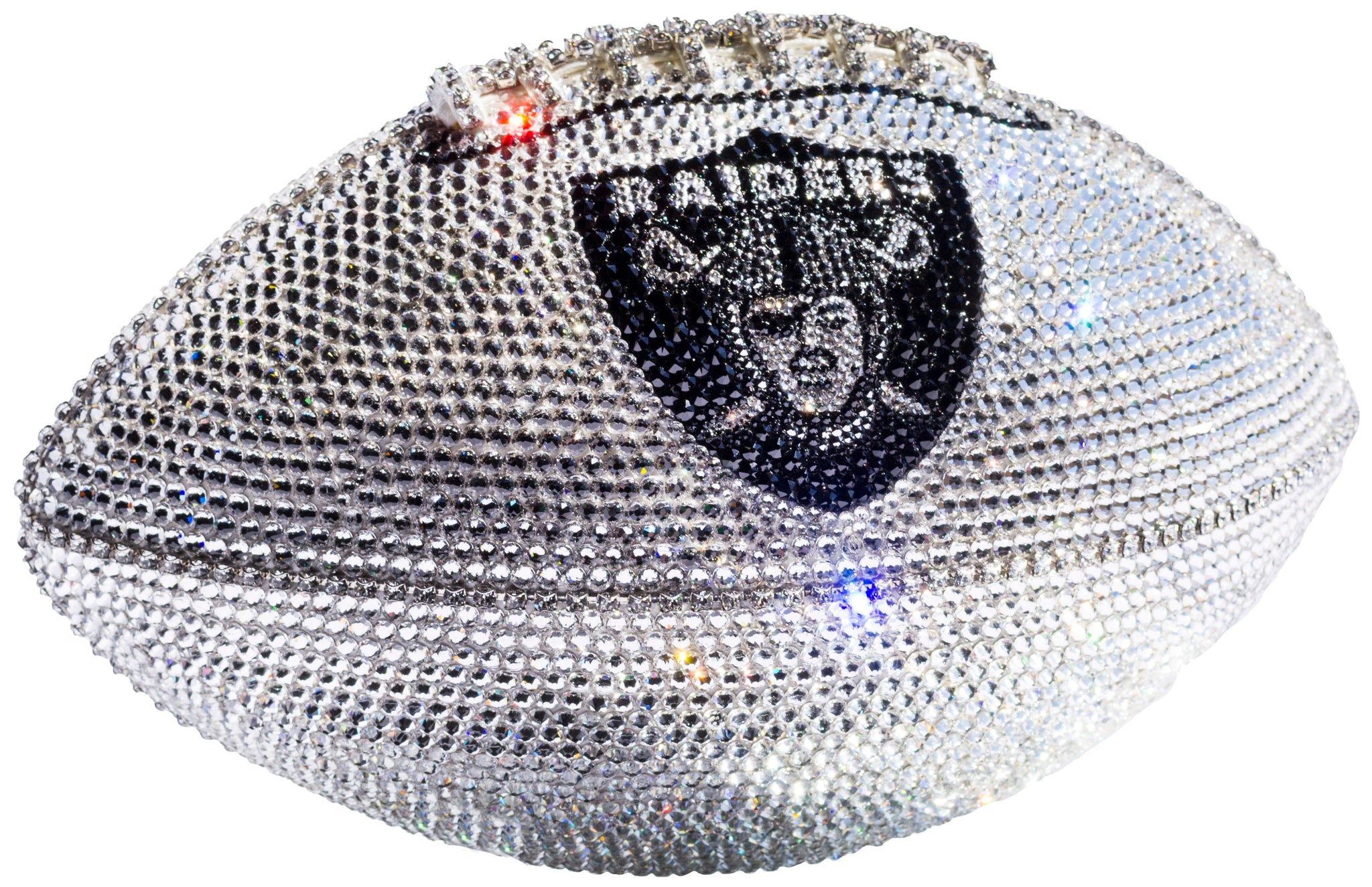 Las Vegas Raiders Crystal Football