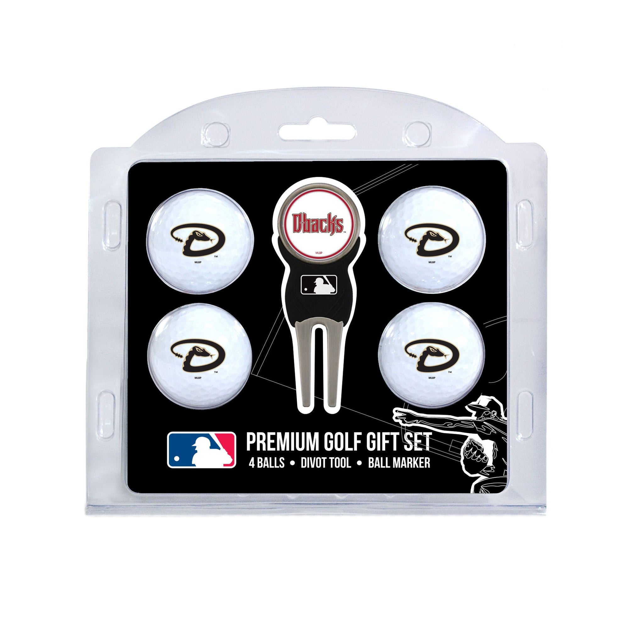 ARIZ DIAMONDBACKS 4 BALL GIFT SET