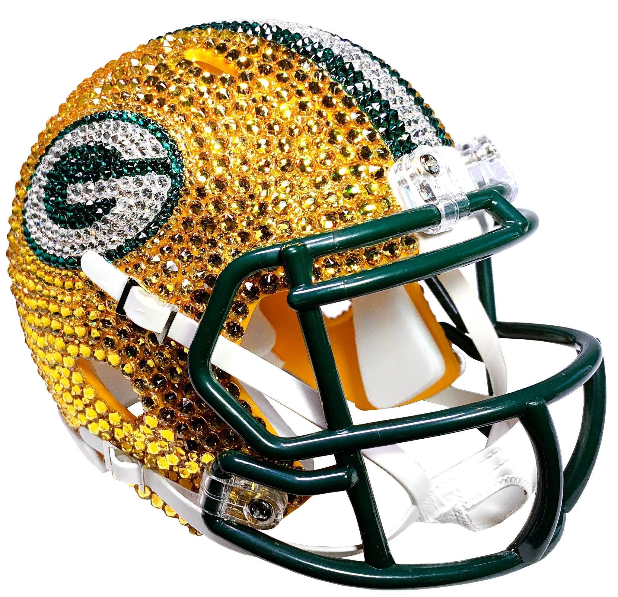 Green Bay Packers Crystal Mini Helmet