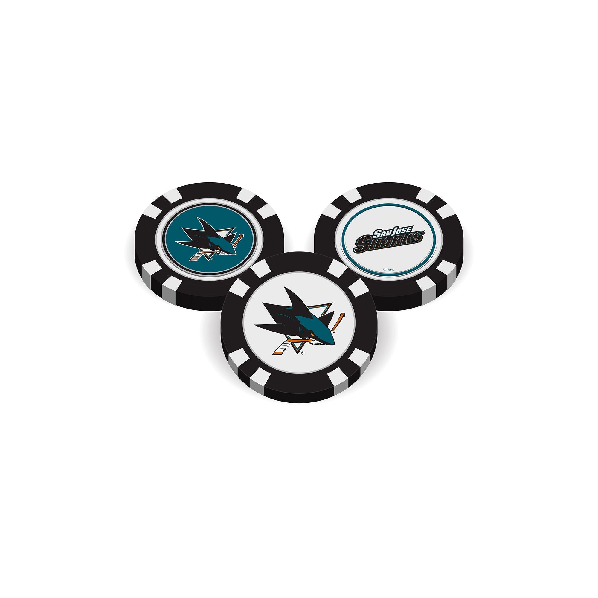 SAN JOSE SHARKS BULK GOLF CHIP