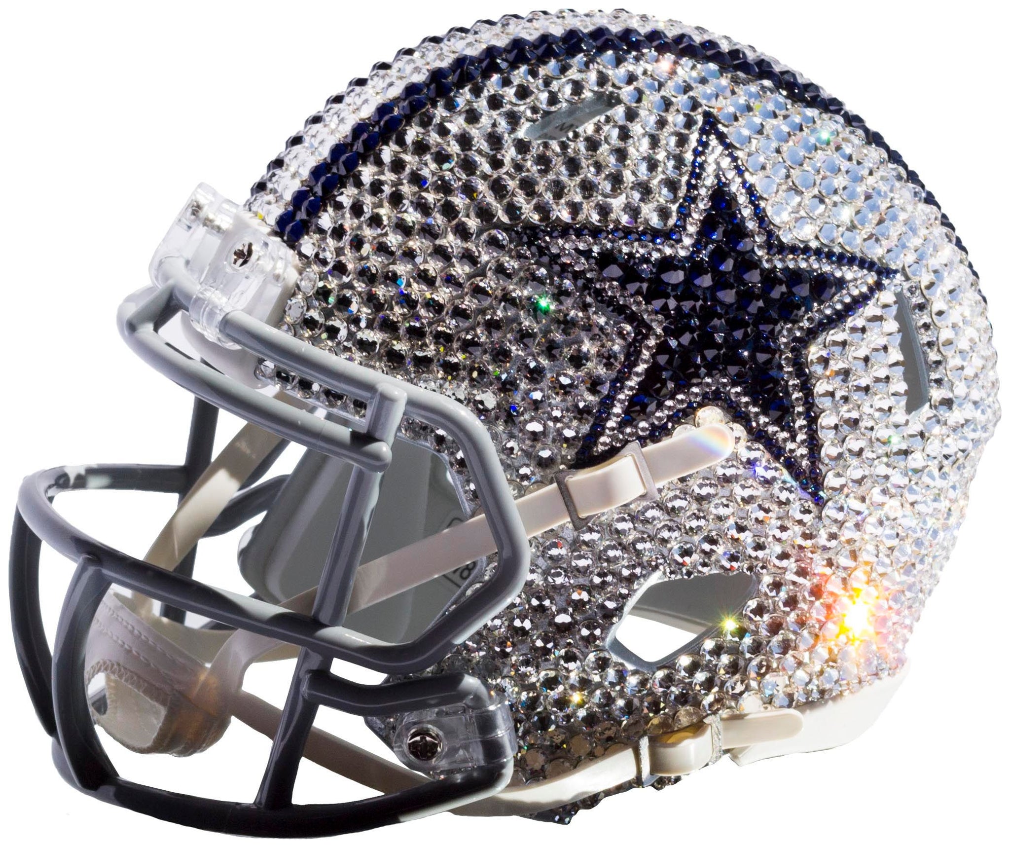 Dallas Cowboys Crystal Mini Helmet