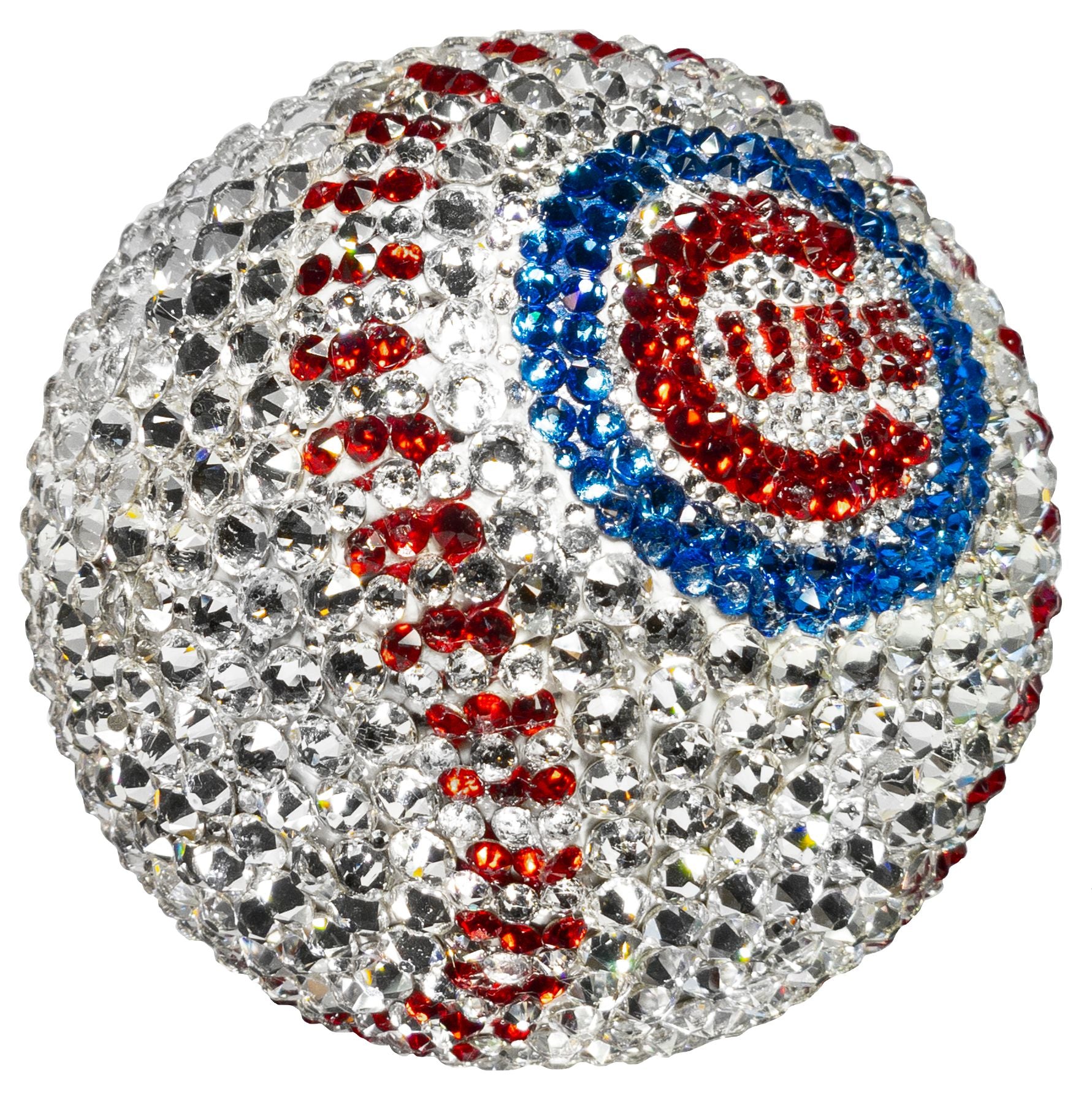 Chicago Cubs Crystal Baseball