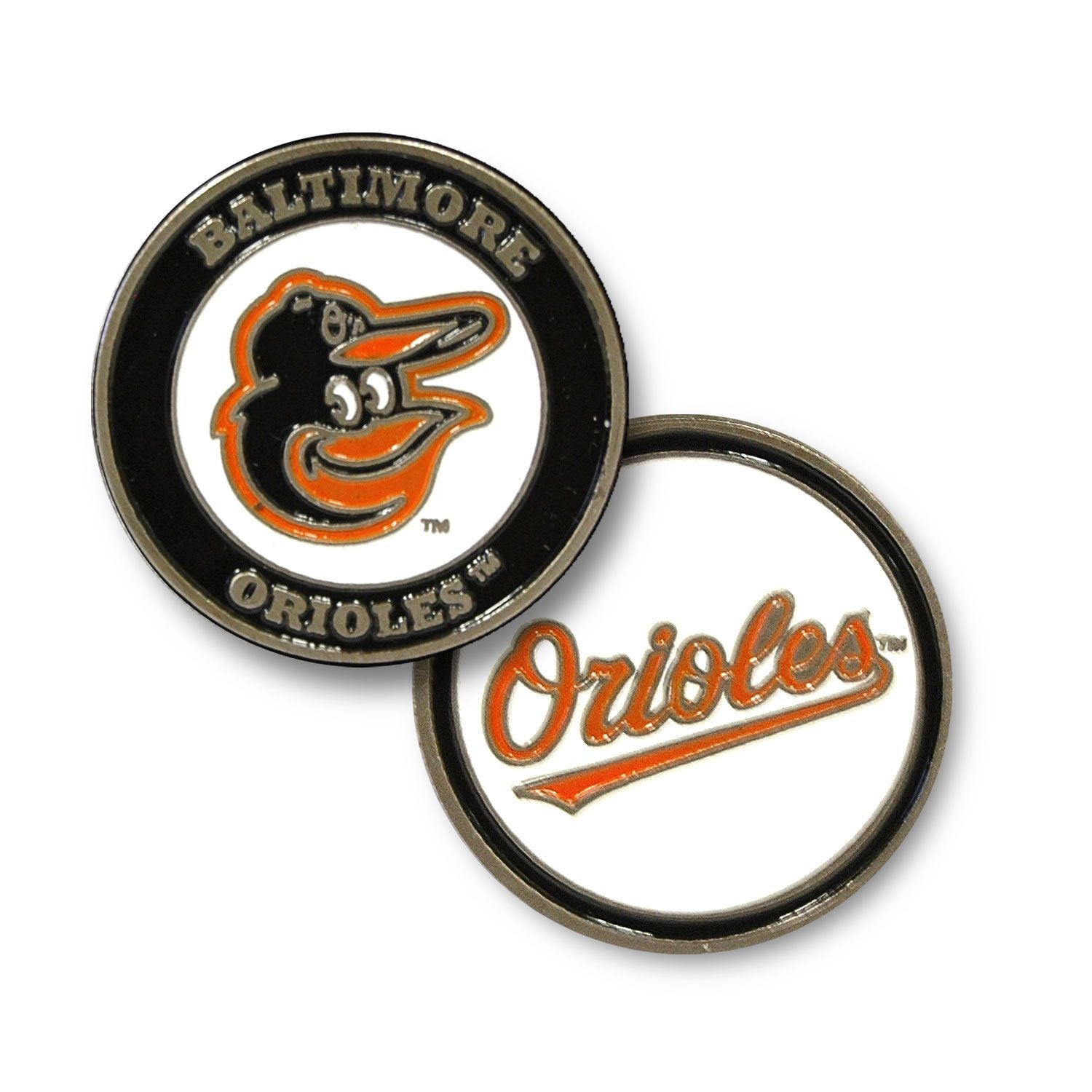 BALTIMORE ORIOLES DOUBLE SIDED BALL