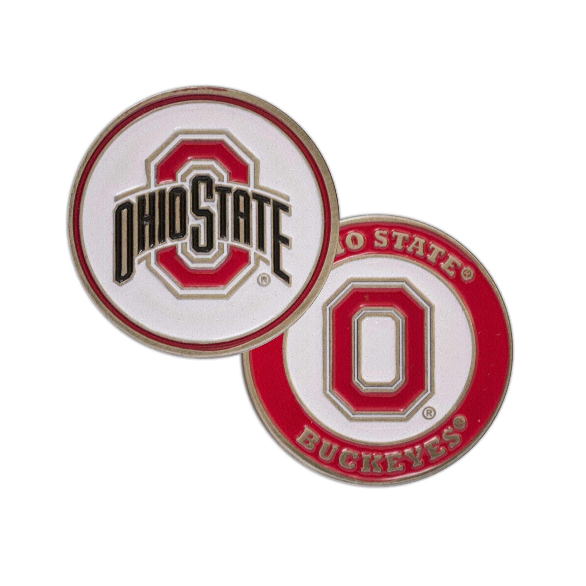 OHIO ST DOUBLE SIDED BALL MARKER
