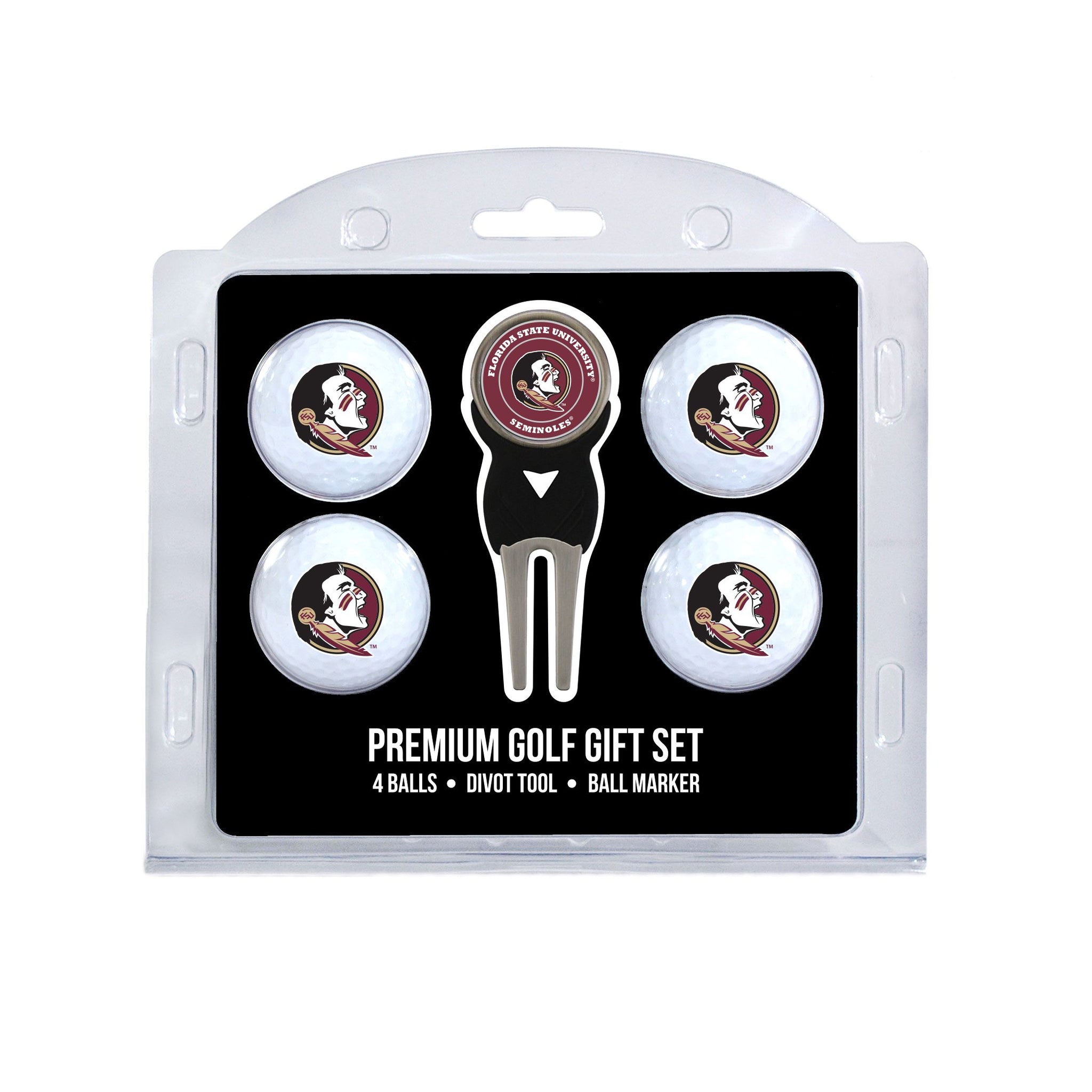 FLORIDA ST 4 BALL GIFT SET