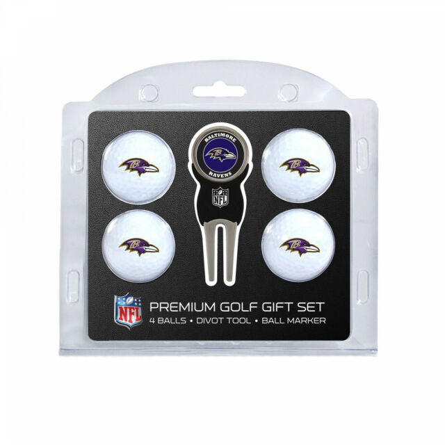 BALTIMORE RAVENS 4 BALL GIFT SET