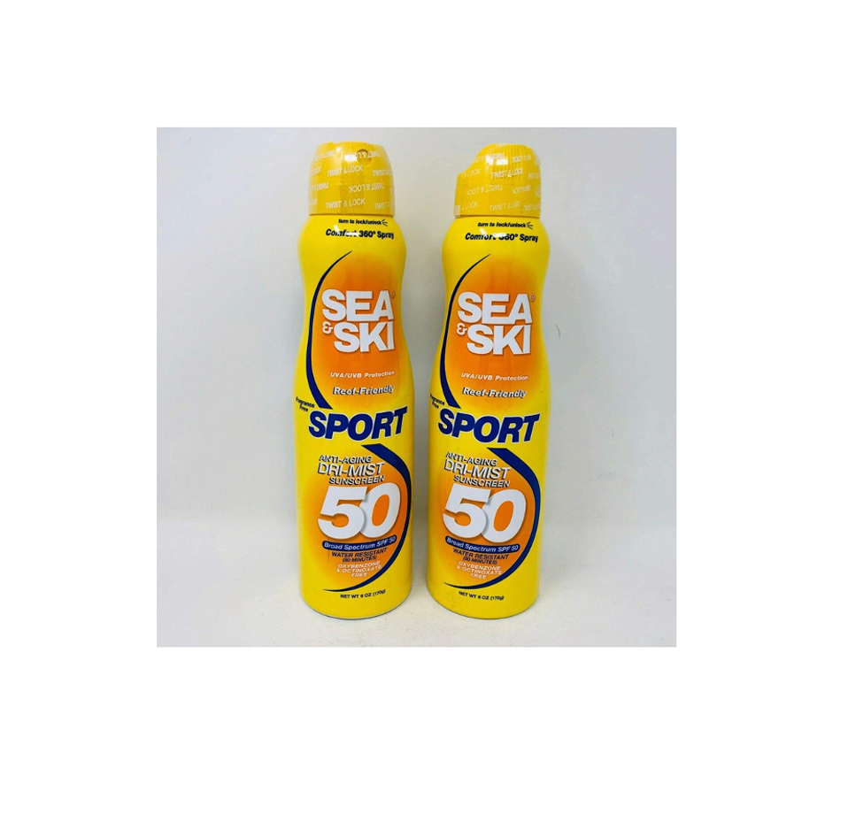 Sea & Ski Sun Care Spray SPF 50 Sport (Case)