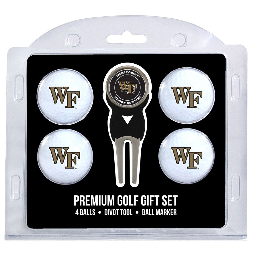 WAKE FOREST 4 BALL GIFT SET