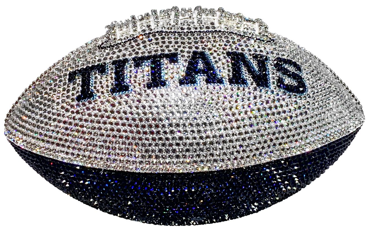 Tennessee Titans Crystal Football